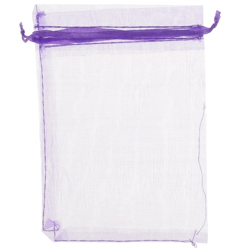 Sachets Organza 100x145 mm Mauve x20