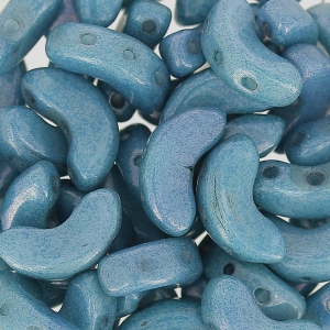 Arcos® par Puca® 5x10 mm Chalkwhite Blue Ceramic Look x10g