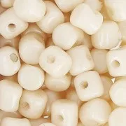 Minos® par Puca® 2.5x3 mm Opaque Beige Ceramic Look x5g