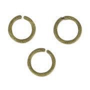 Anneaux ouverts  7x1 mm bronze x50|raw }}
