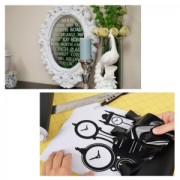 Vinyle brillant permanent pour Silhouette 22 cm Brun x3m