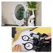 Vinyle brillant permanent pour Silhouette 22 cm Brun x3m