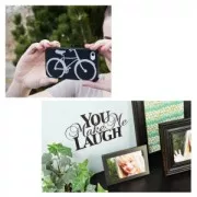 Vinyle brillant permanent pour Silhouette 22 cm Brun x3m