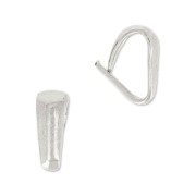 Attaches pendentifs  7 mm argenté x100|raw }}