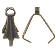 Bélières 10 mm bronze x10|raw }}