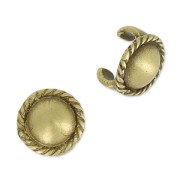 Poussoir à serrer pour lacet 5 mm bronze x1|raw }}