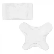 Papillon en verre à garnir 25x22x14 mm x1