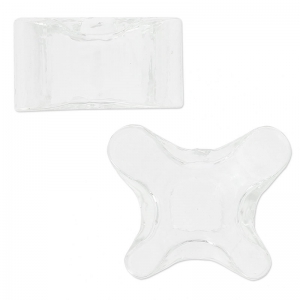 Papillon en verre à garnir 25x22x14 mm x1