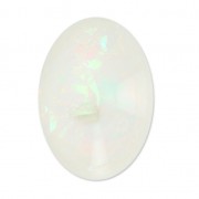 Cabochon synthétique ovale 18x13 mm imitation Opale x1