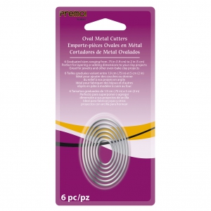 Set d'emporte-pièces Ovale x6