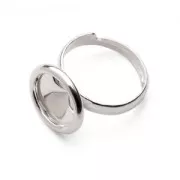 Bague pour cabochon PureCrystal 1122 12 mm en Argent 925 x1