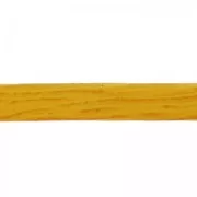 Lacet cuir double foulonné 5 mm Moutarde x 50cm