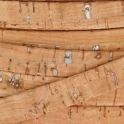 Lacet liège double métallisé 10 mm Naturel/Argenté x 50cm|raw }}