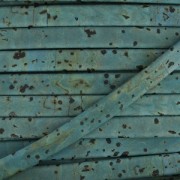 Lacet liège double 5 mm Bleu Gris x 50cm|raw }}