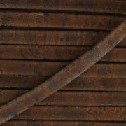 Lacet liège double 5 mm Brun x 50cm|raw }}