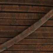 Lacet liège double 5 mm Brun x 50cm