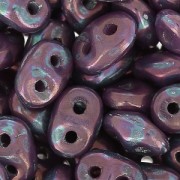 SuperDuo 2,5x5 mm Opaque Amethyst Nebula x10g|raw }}