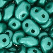 SuperDuo 2,5x5 mm Pastel Dark Green x10g