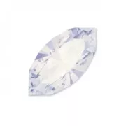 Navettes PureCrystal 4228 6x3 mm White Opal x4