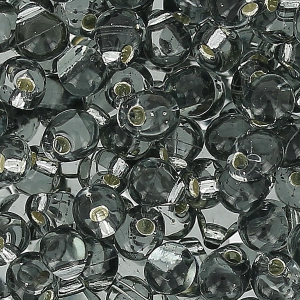 Mini-gouttes Miyuki 2.8 mm DP28-0021L - Light Gray Silver Lined x8g