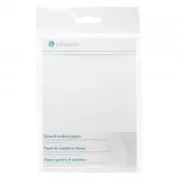 Feuilles de papier lisse 12.7x17.7 cm pour Silhouette Curio Blanc x10
