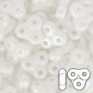 Trinity Beads 6 mm Pastel White x5g