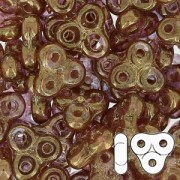 Trinity Beads 6 mm Crystal Gold Bronze x5g