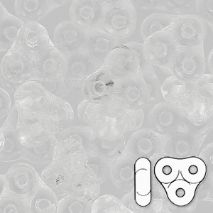 Trinity Beads 6 mm Crystal  x5g