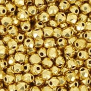 Facettes 2 mm véritable (True 2) 24K Gold Plated x50|raw }}