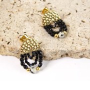 Facettes 2 mm véritable (True 2) Jet Hematite x50