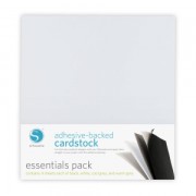Assortiment de 16 feuilles cardstock Silhouette 30x30 cm Blanc/Gris/Noir|raw }}