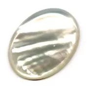 Cabochon ovale 40x30 mm Nacre