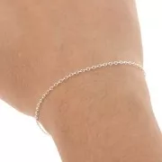 Chaîne maille Forçat 1.65 mm - Argent 925 x1m