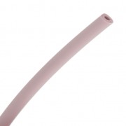Cordon en plastique creux 3 mm Mauve Antique x 50 cm