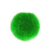 Pompon rond synthétique 2 cm Vert  x1|raw }}