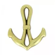 Intercalaire ancre 23x19 mm bronze x1