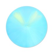Cabochon PureCrystal 1122 Rivoli 14 mm Light Turquoise Custom Pastel x1|raw }}