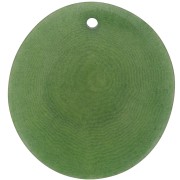 Fine tranche de Tagua 25-35 mm Vert Sapin x1|raw }}