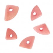 Chips de Tagua 10 mm Rose x 5|raw }}