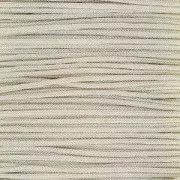 Cordon de soie japonaise 0.7 mm - Argenté x1m