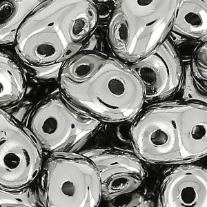 SuperDuo 2,5x5 mm Nickel Plated x10g