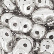 SuperDuo 2,5x5 mm Silver Plated x10g|raw }}