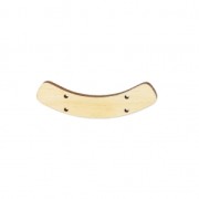 Intercalaire pour collier barre  52x10 mm en bois Naturel x1|raw }}