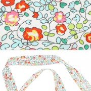 Biais en tissu Liberty - Eloïse - Mint x1m