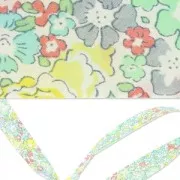 Biais en tissu Liberty - Michelle - Chrysolite x1m