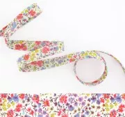 Biais en tissu Liberty - Phoebe - Pepsi x1m