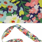 Light Coral - Biais en tissu Liberty - Thorpe - Tutti Frutti x1m Biais en tissu Liberty - Thorpe - Tutti Frutti x1m