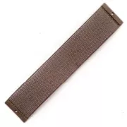 Bracelet tamis cuivré vieilli