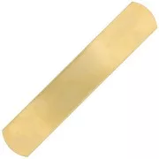 Bracelet plat en laiton brut 30x160 mm x1