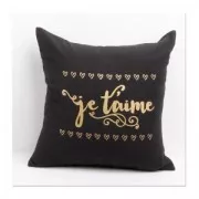 Transfert thermocollant Mr & Mrs 24.8x17 cm Noir x1